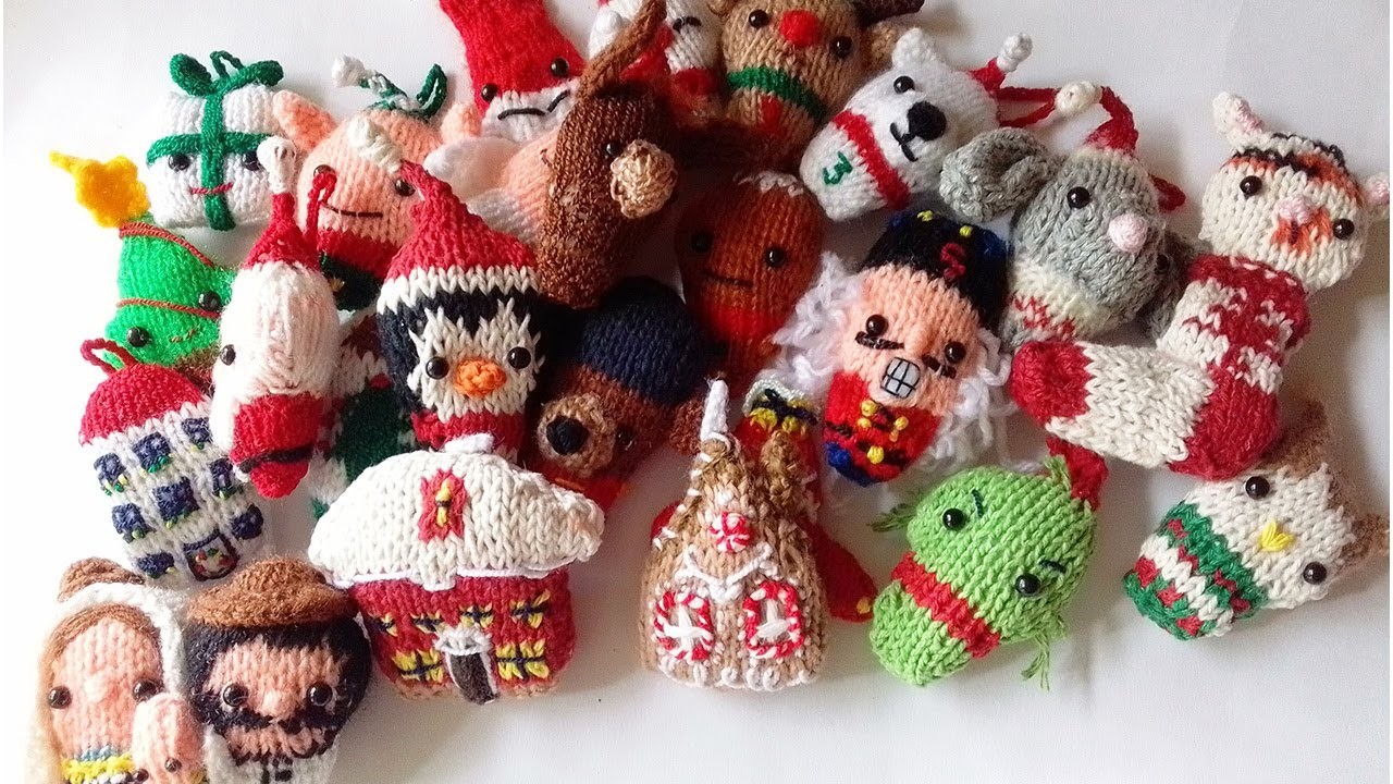 Amigurumi de Navidad (guirnaldas) Patrones