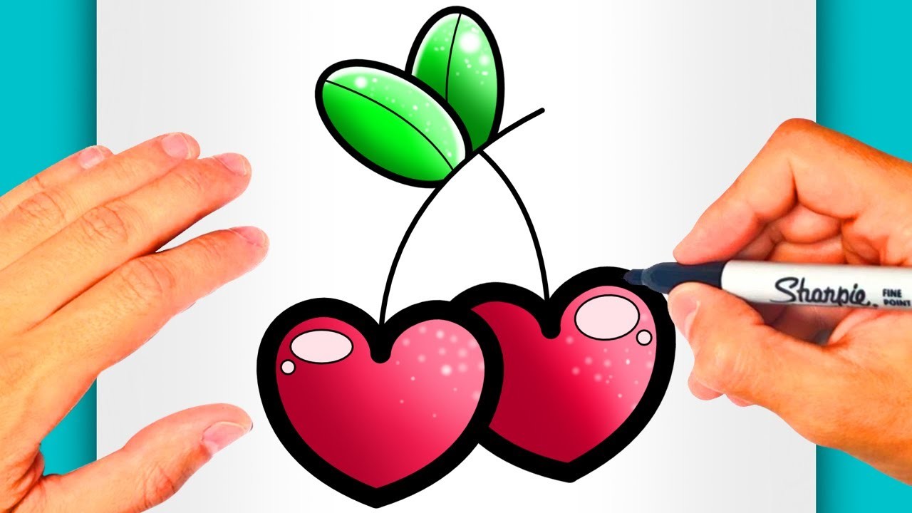 COMO DIBUJAR UN CORAZÓN PASO A PASO (Dibujos Para Dibujar)