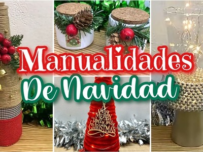 IDEAS para NAVIDAD. Decoración y Manualidades Navideñas. Christmas DIY. Artesanato Natalino