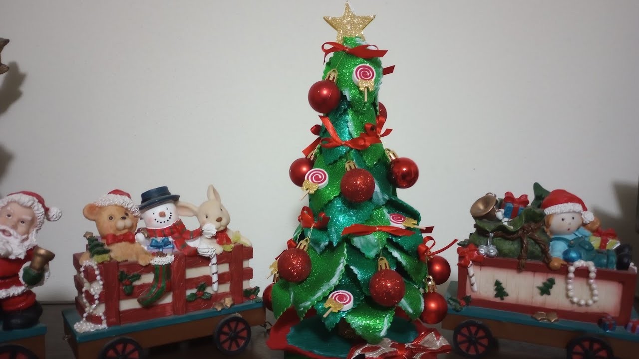 ARBOL DE NAVIDAD PARA ESCRITORIO????????????#mimisideas