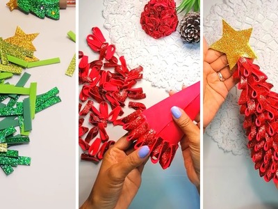 COMO HACER UN ARBOL DE NAVIDAD EN FOAMI-manualidades navideñas