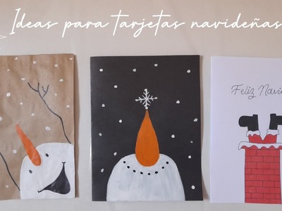 3 ideas para tarjetas navideñas????