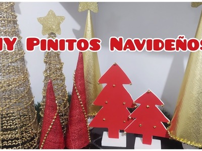 DIY Pinitos Navideños fáciles y económicos