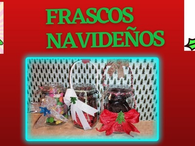 Frascos Navideños ⛄❄️