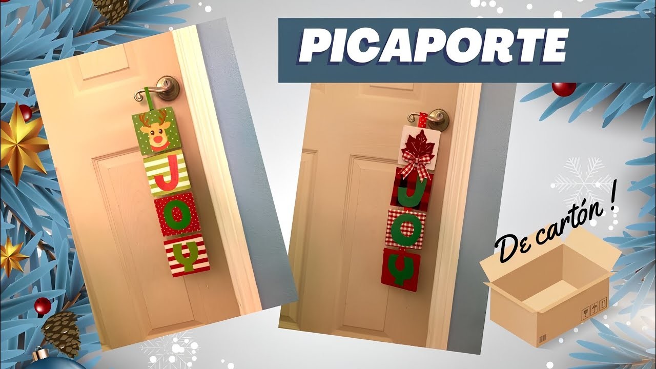 ????ADORNOS NAVIDEÑOS para puertas | FÁCILES DE HACER #decoracioneselegantesybaratas #adornos