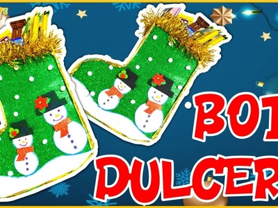 Bota Dulcero De Navidad-Totalmente Creativos
