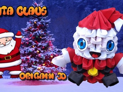 Santa Claus ???? en Origami 3d . Tutorial especial por Navidad ????