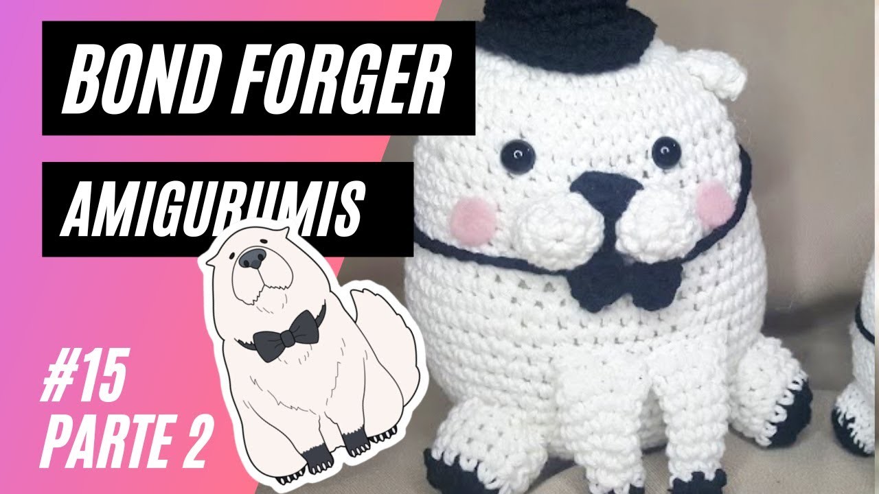 #15 Bond El Perro de Anya Spy X Family amigurumi - 100% Amigurumis Anime P2