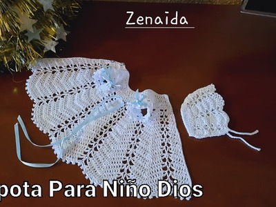 Capota para Niño Dios a Crochet #zenaida ????