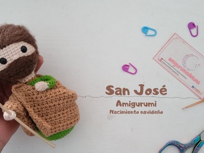 Como tejer a SAN JOSÉ AMIGURUMI a CROCHET paso a paso