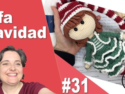 Muñeca de navidad 31 amigurumi