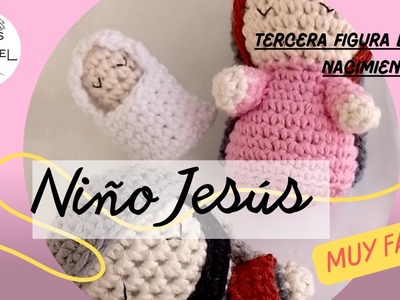 Niño Jesús, crochet #nacimientodejesús #nacimiento #crocheting #crochet #tejer #amigurumi