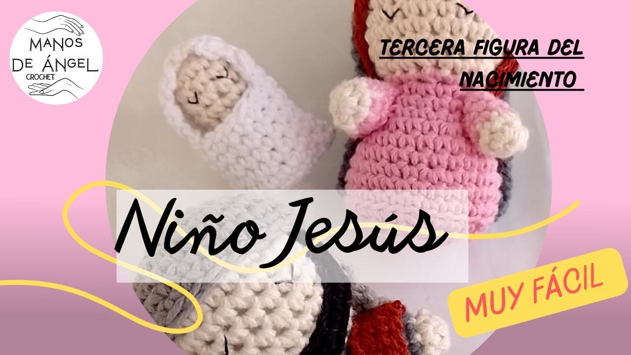 Niño Jesús, crochet #nacimientodejesús #nacimiento #crocheting #crochet #tejer #amigurumi