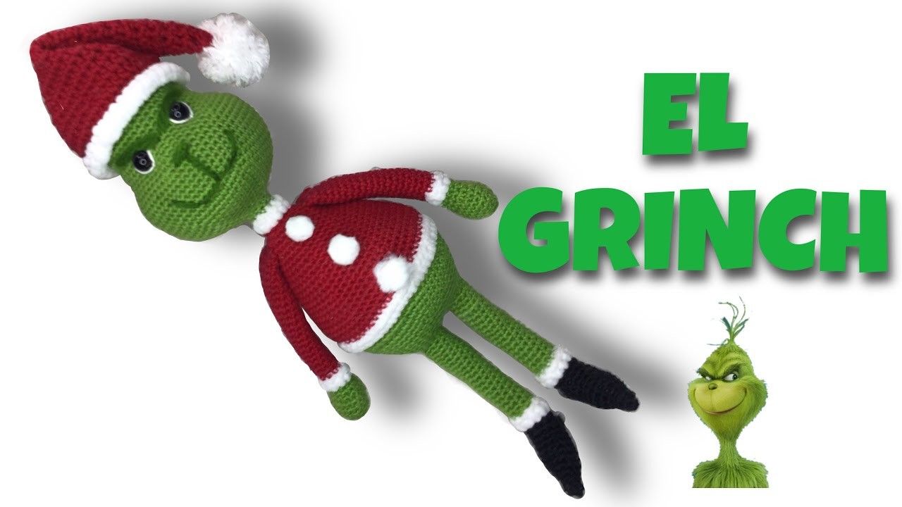 EL GRINCH Amigurumi 3.3 (SUBS) #elgrinchtejido #elgrinchcrochet #elgrinch