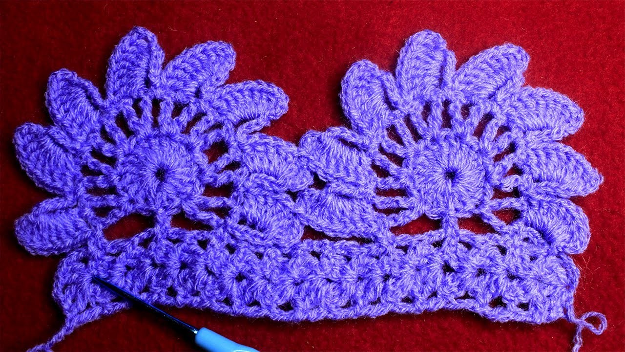 Puntilla tejidos a crochet|1|