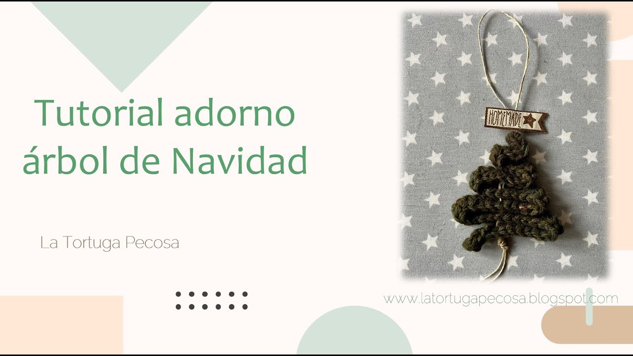 Tutorial adorno arbol navidad (nivel superfácil)