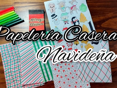 Papelería Casera sin Imprimir : versión navideña. Papelería Casera Navideña ????????