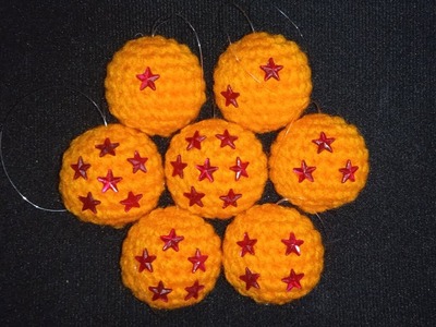 Bolas de Dragón (Dragon Balls) - Amigurumi a Crochet - Tutorial paso a paso en ganchillo [Shenlong]