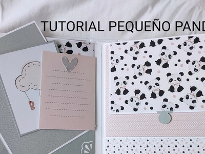 TUTORIAL ALBUM BEBE con la colección PEQUEÑO PANDA de ALUA CID. parte 3