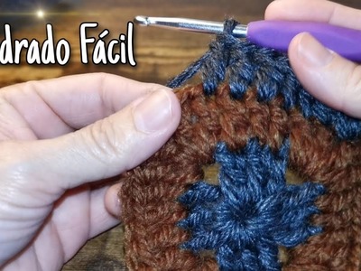 ????cómo Tejer un Cuadrado en crochet desde cero????