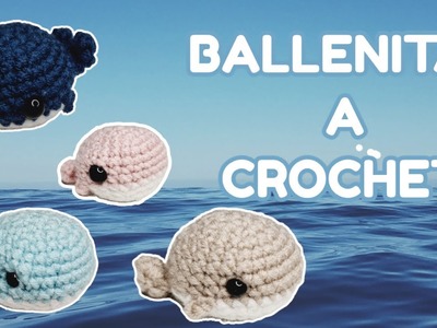 ????BALLENITA A CROCHET .MACRAME PASO A PASO. FER ROLON