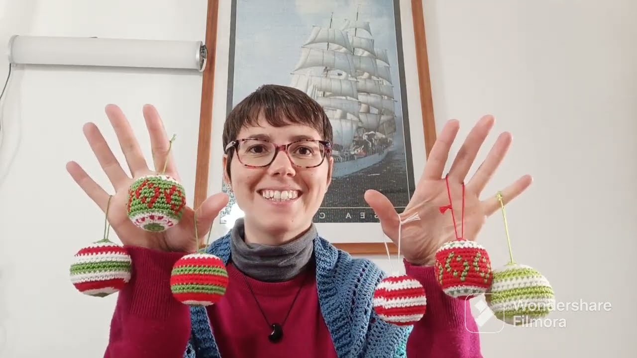 Episodio 10 del Podcast de tejido: Decoración navideña de ganchillo.crochet.