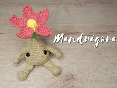 Mandrágora amigurumi