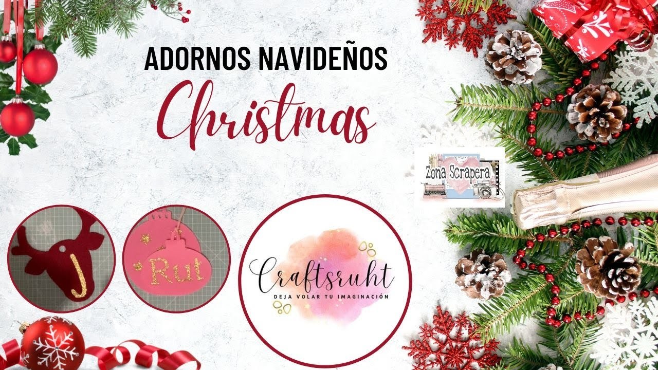 ADORNOS NAVIDAD CON FIELTRO -ZONA SCRAPERA-