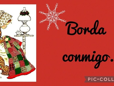 Borda conmigo.????????✨ #flosstube52 #puntodecruz #flosstubeenespañol