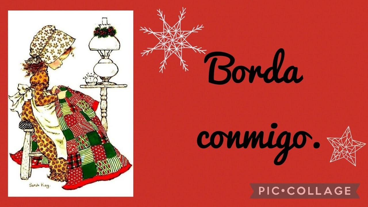 Borda conmigo.????????✨ #flosstube52 #puntodecruz #flosstubeenespañol