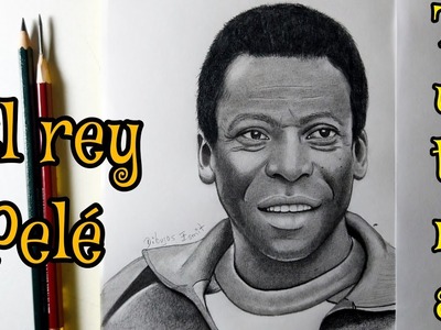Como dibujar al rey pele