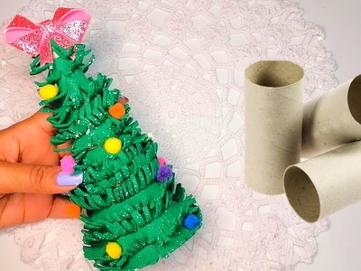 ????DIY???? COMO HACER UN ARBOL DE NAVIDAD CON  CARTON????