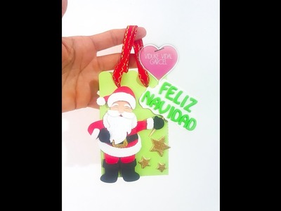 CAJITA PAPA NOEL. MUY FACIL Y ECONOMICA(MOLDES GRATIS)