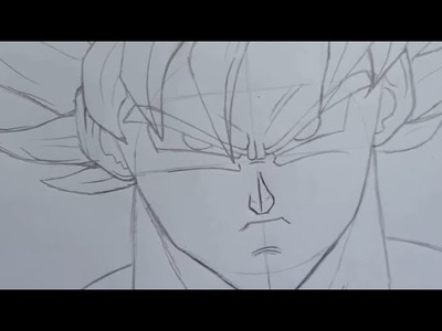 Cómo dibujar a Goku fácil y paso a paso.