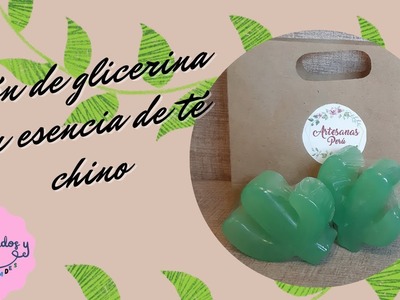 JABÓN DE GLICERINA CON TÉ CHINO