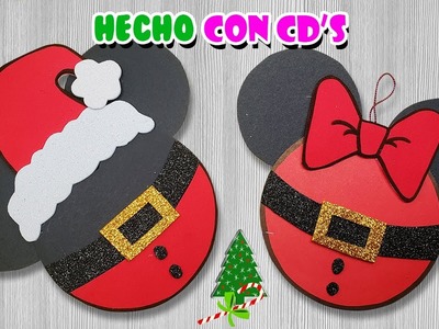 ????????VENDA MANUALIDADES NAVIDEÑAS CON CD's VIEJOS ???????? Christmas decoration  with old CD