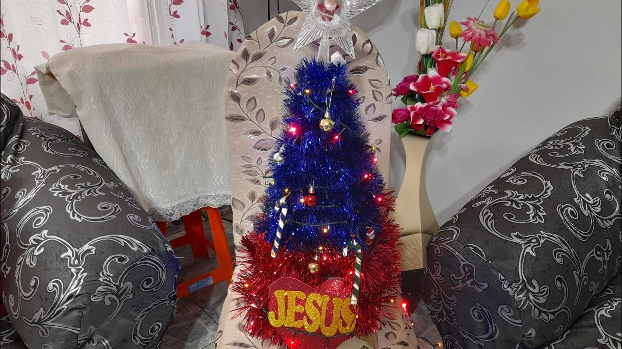 Árbol navideño económico con carton reciclado y super fácil