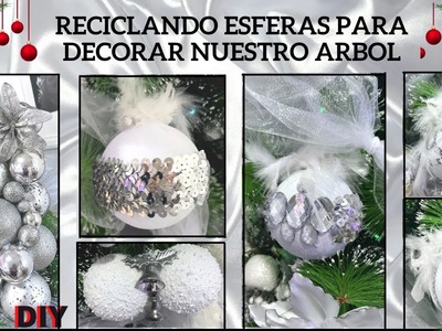 ????CÓMO Hacer ESFERAS para ÁRBOL DE NAVIDAD (Parte 1)