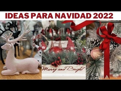 Ideas para decorar en Navidad 2022. Marshalls christmas 2022