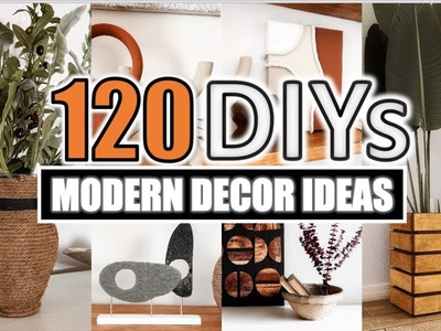 120 DIY HOME DECOR IDEAS + HACKS you Actually Want To MAKE (FULL TUTORIALS)