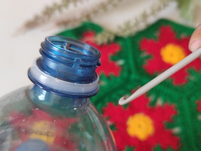 Aún hay tiempo, busca el hilo y empieza a tejer este hermoso adorno navideño ????⛄ paso a paso. DIY