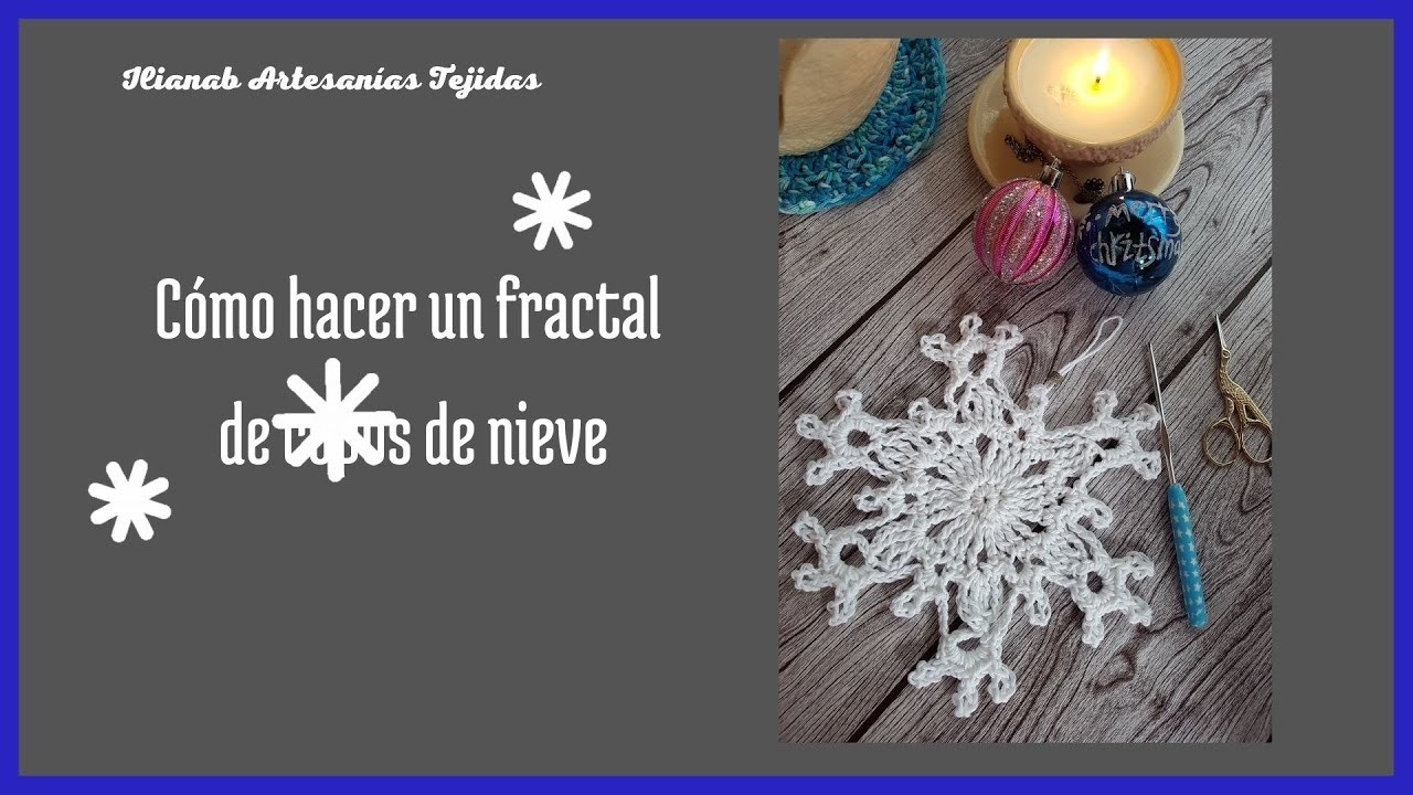 CÓMO HACER UN COPO DE NIEVE, BLOQUE DE CONFECCIONES PARA NAVIDAD