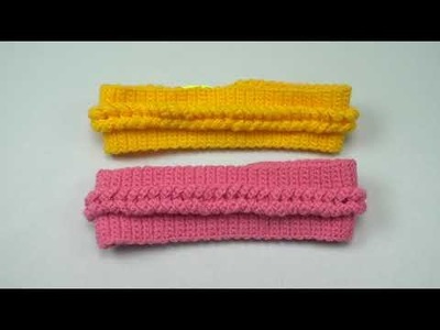 DIADEMA O CINTILLO TEJIDO A CROCHET tutorial