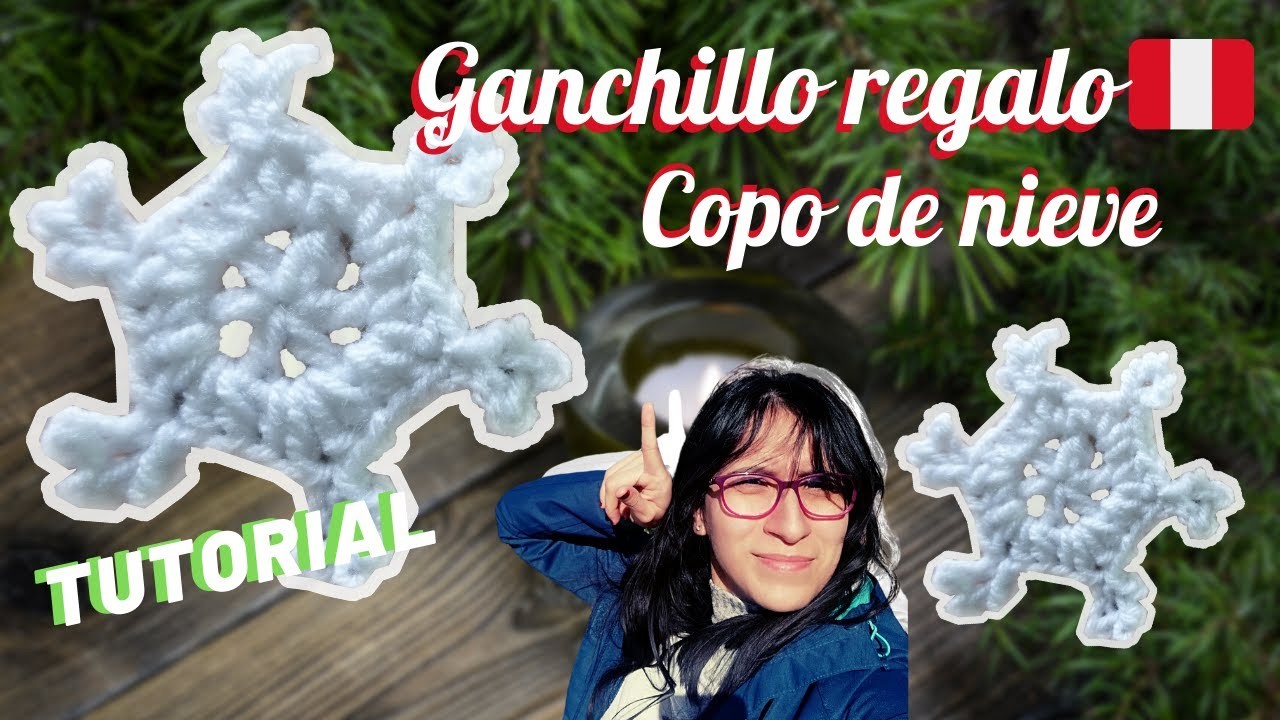 ❄️ Hermoso ganchillo decorativo adorno navideño a crochet????   #crochettutorial #ganchillo