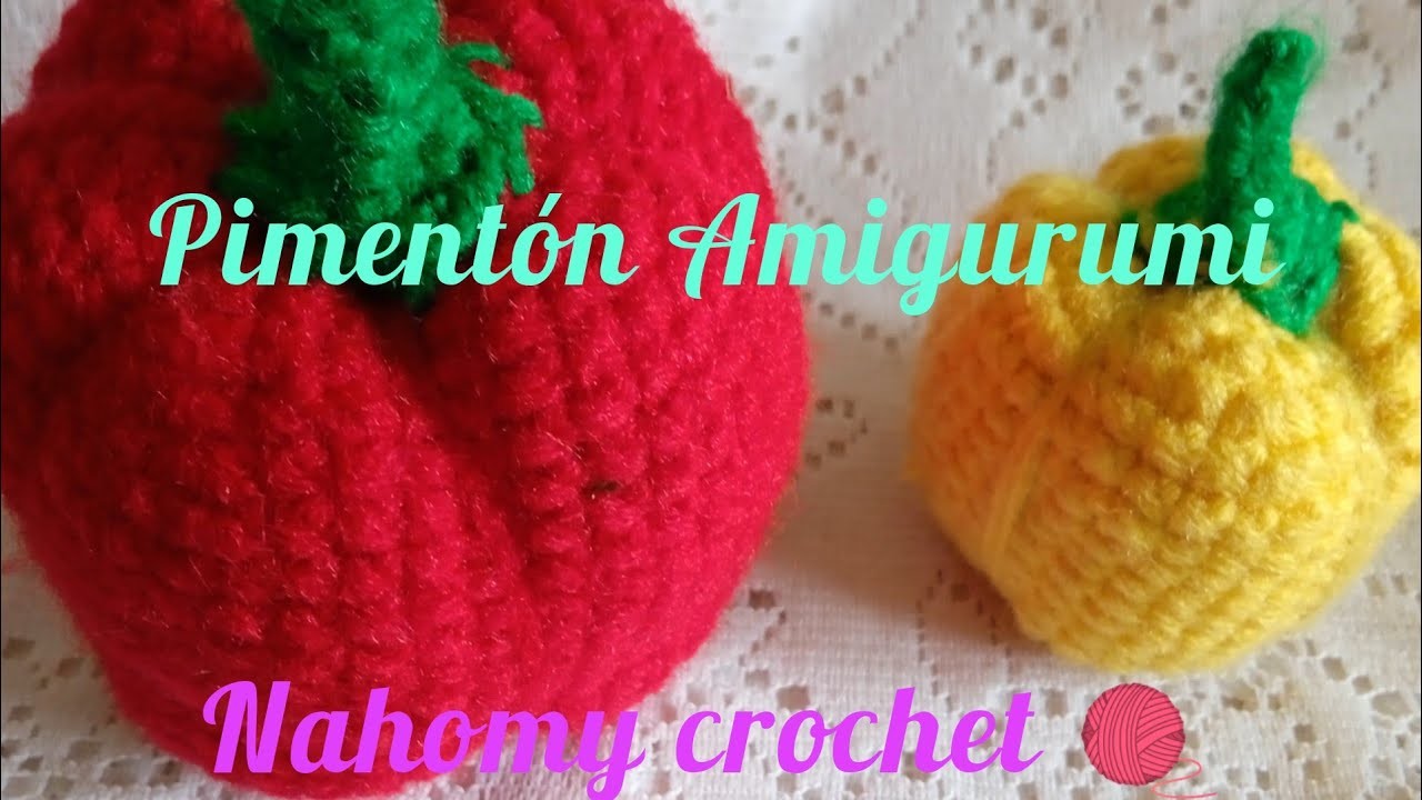 Pimentón Amigurumi A Crochet | Paso A Paso | Tutorial