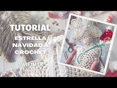 Tutorial Estrellita de Navidad a crochet