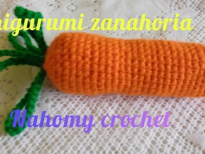 Zanahoria Amigurumi A Crochet | Paso A Paso | Tutorial