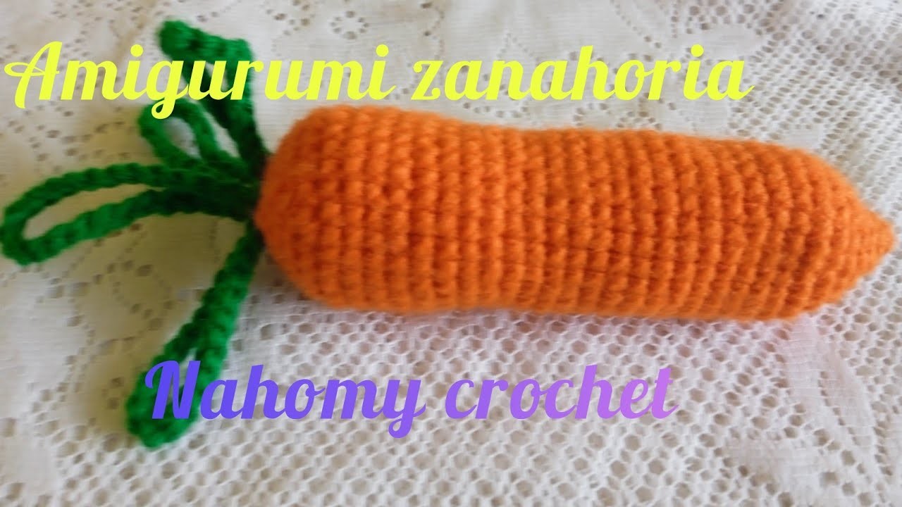 Zanahoria Amigurumi A Crochet | Paso A Paso | Tutorial