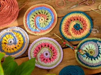 (Circulo loco) Técnicas , crochet y muchos tips