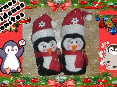 ???? COMO HACER UN PINGÜINO NAVIDEÑO CON MATERIAL RECICLADO ???? MANUALIDADES NAVIDEÑAS ???? navidad 2022????